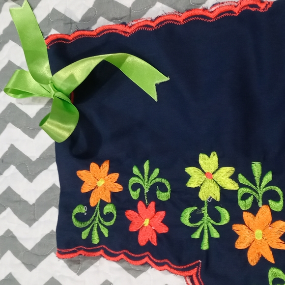 Women’s embroidered Mexican blouse Size L - Picture 3 of 6